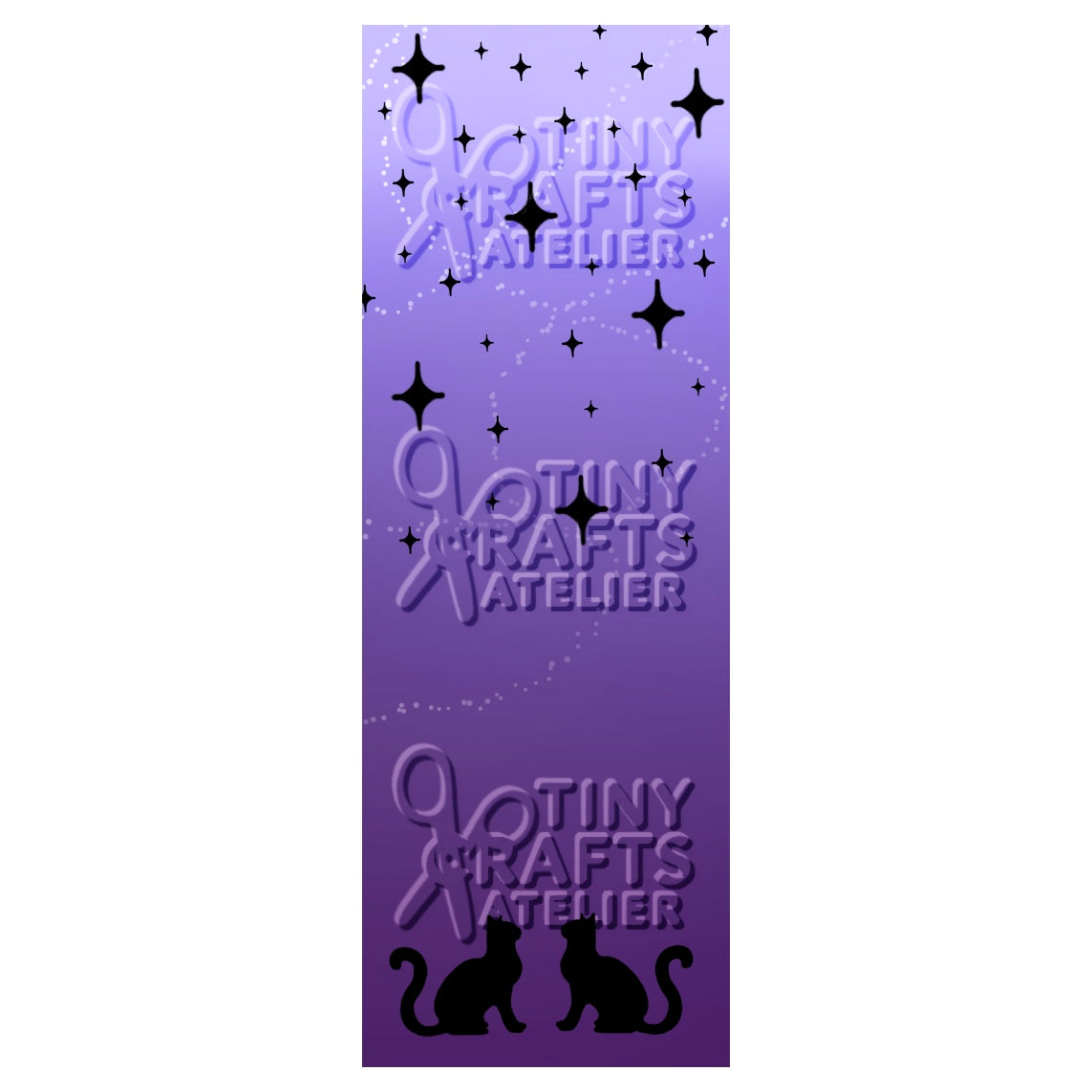 Boekenlegger Cats & Stars