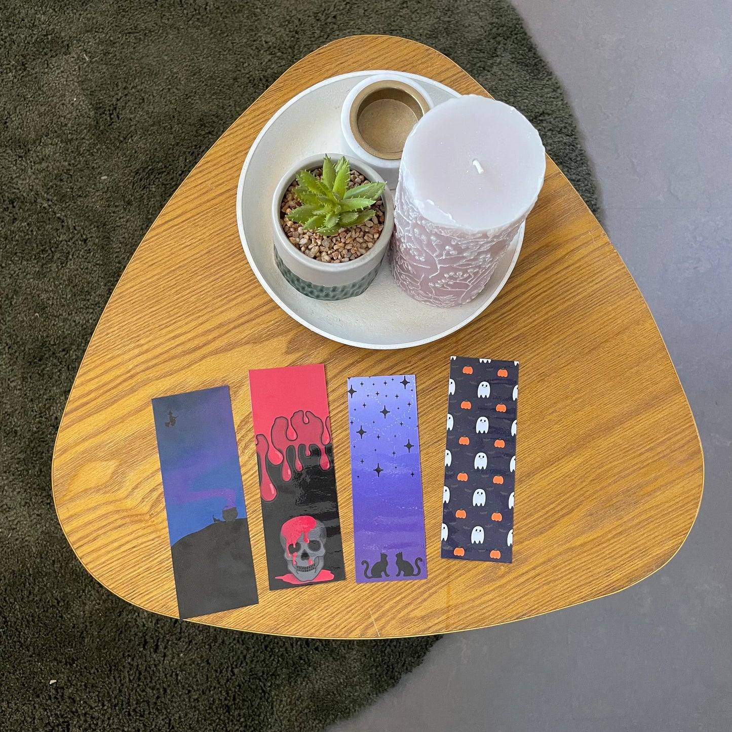 👻📚Halloween boekenleggers