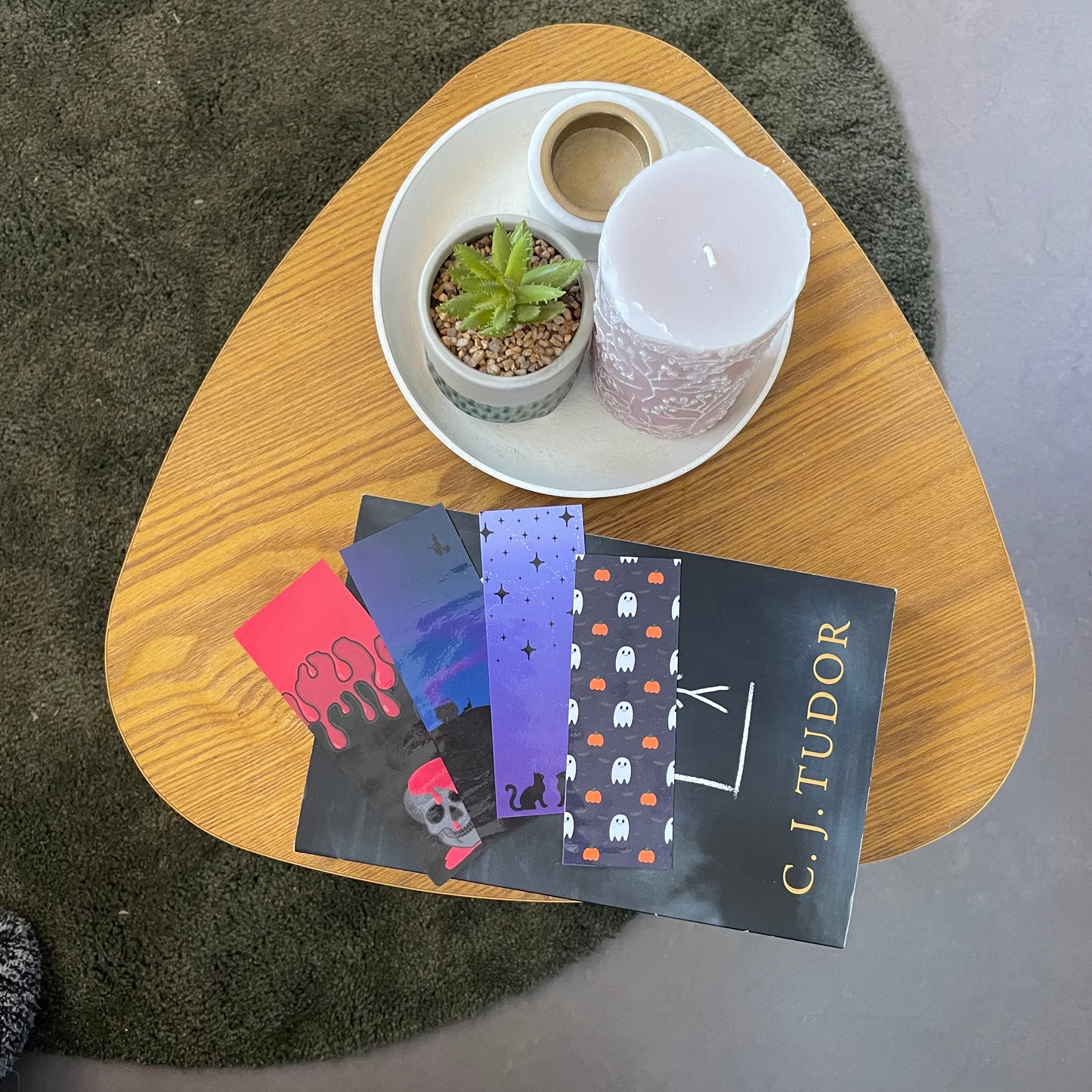 👻📚Halloween boekenleggers