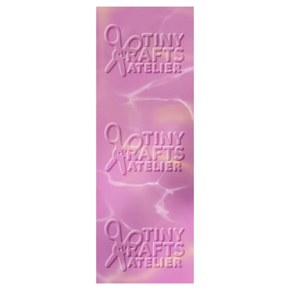 Boekenlegger Roze Marmer